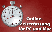 Webbasierte Zeiterfassung für PC und Mac